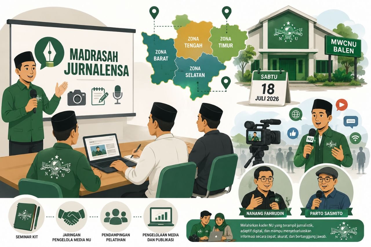 Madrasah Jurnalensa Siap Digelar, LTNNU Bojonegoro Perkuat Publikasi dan Kehumasan NU