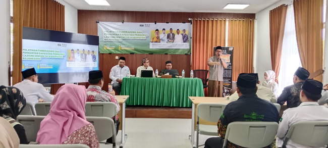 Otimalkan Sumberdaya Pengurus se Kabupaten, LAZISNU Bojonegoro Gandeng Masjid Jogokariyan Yogyakarta