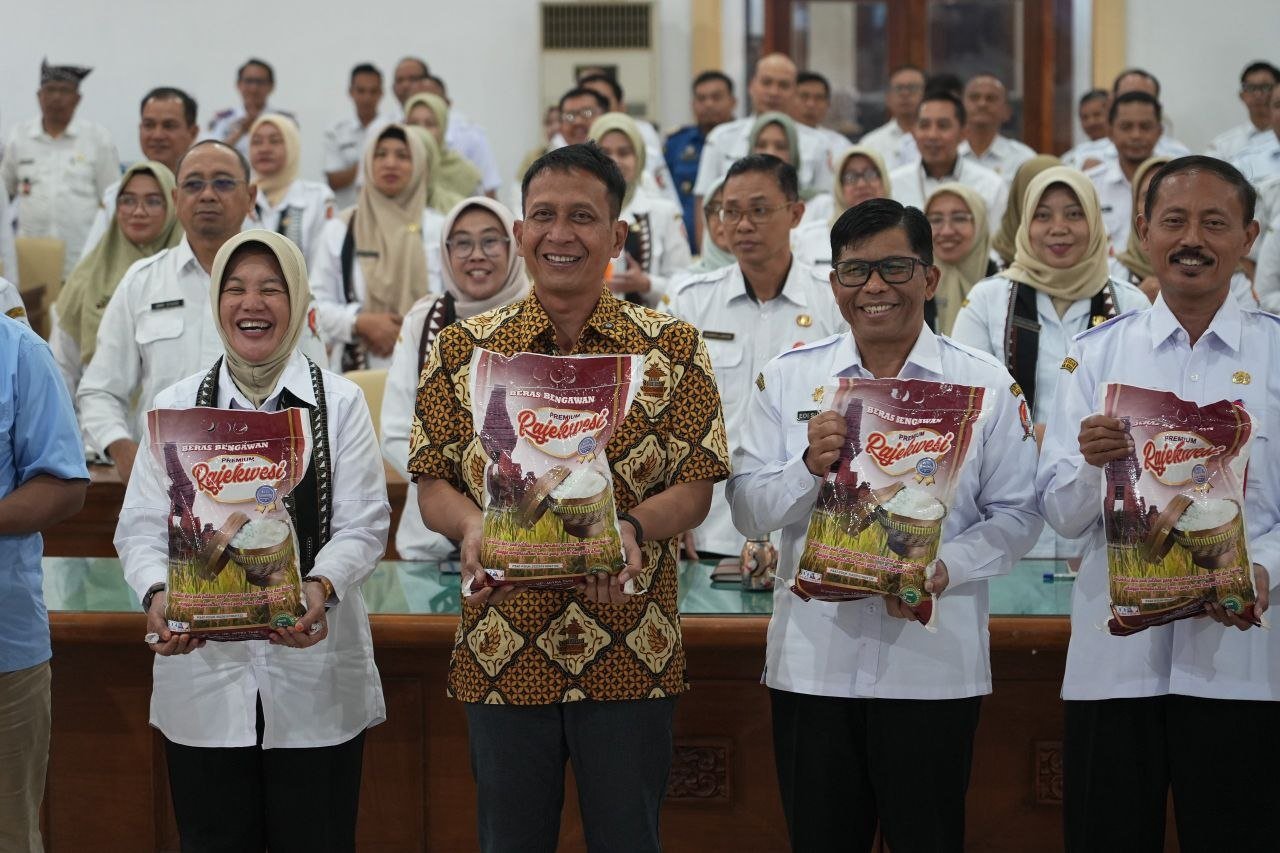 GASPOL Diluncurkan, ASN Bojonegoro Didorong Jadi Pelopor Konsumsi Beras Lokal