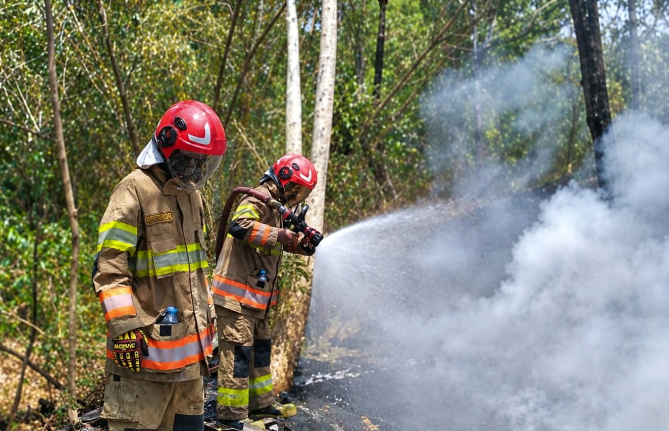 51 Peristiwa Kebakaran Hutan Terjadi di Bojonegoro