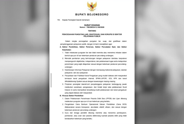 Cegah Pungli, Gratifikasi, dan Korupsi di Sektor Layanan...
